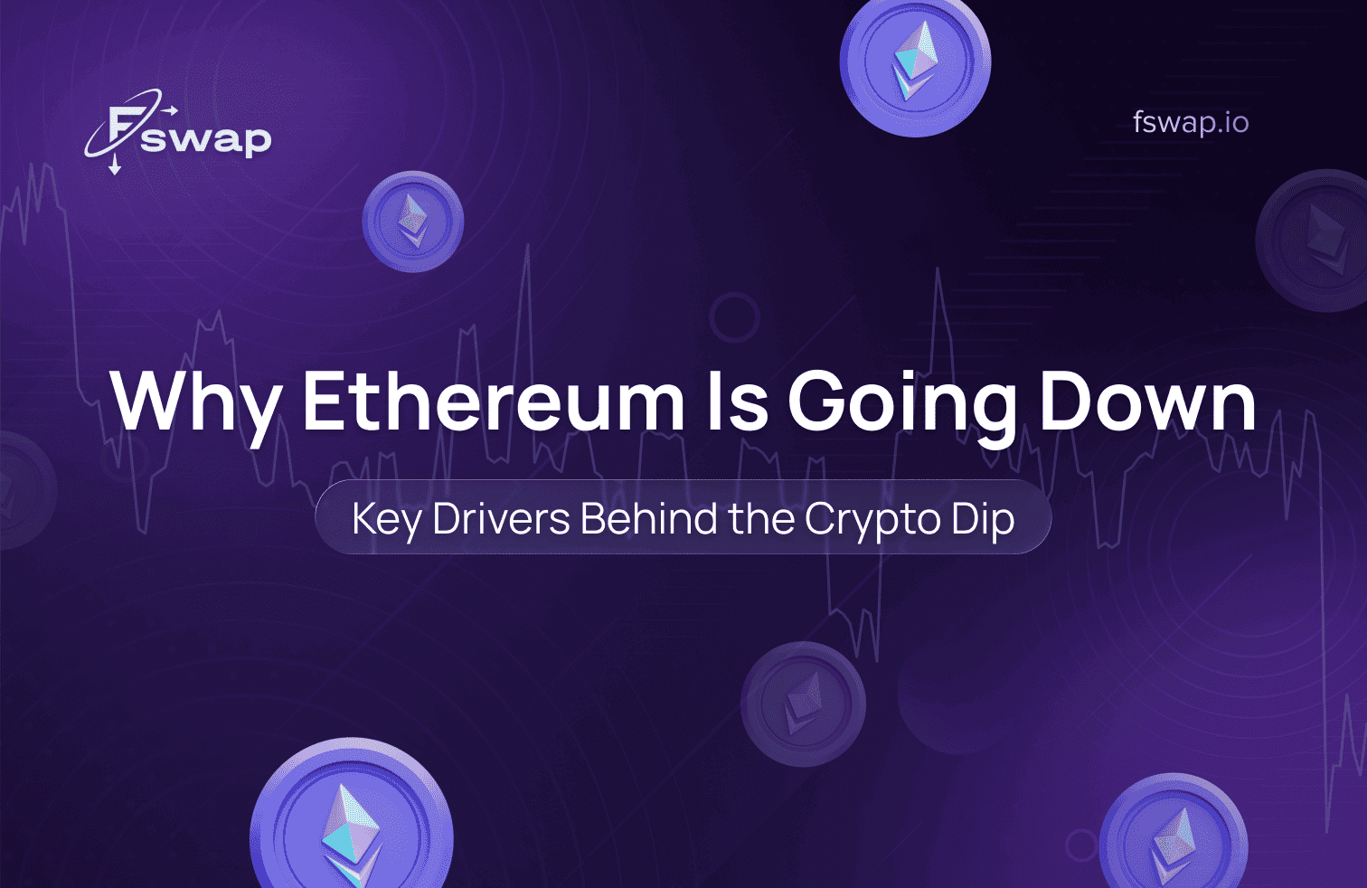 why ethereum is going down, why is ethereum down today, ethereum price drop, ethereum price analysis, crypto market crash today, why is crypto down, crypto market decline, cryptocurrency volatility, crypto winter, macroeconomic factors and crypto, inflation impact on crypto, interest rates and crypto market, risk-off sentiment, bitcoin market influence, ethereum gas fees, high gas fees problem, ethereum competitors, ethereum vs solana, solana vs avalanche, blockchain competition, crypto liquidity, capital rotation in crypto, crypto-to-crypto exchange, Fswap, digital asset swaps, ethereum market share, crypto market cycles, bear market in crypto, crypto regulation, SEC regulation crypto, ethereum future outlook.